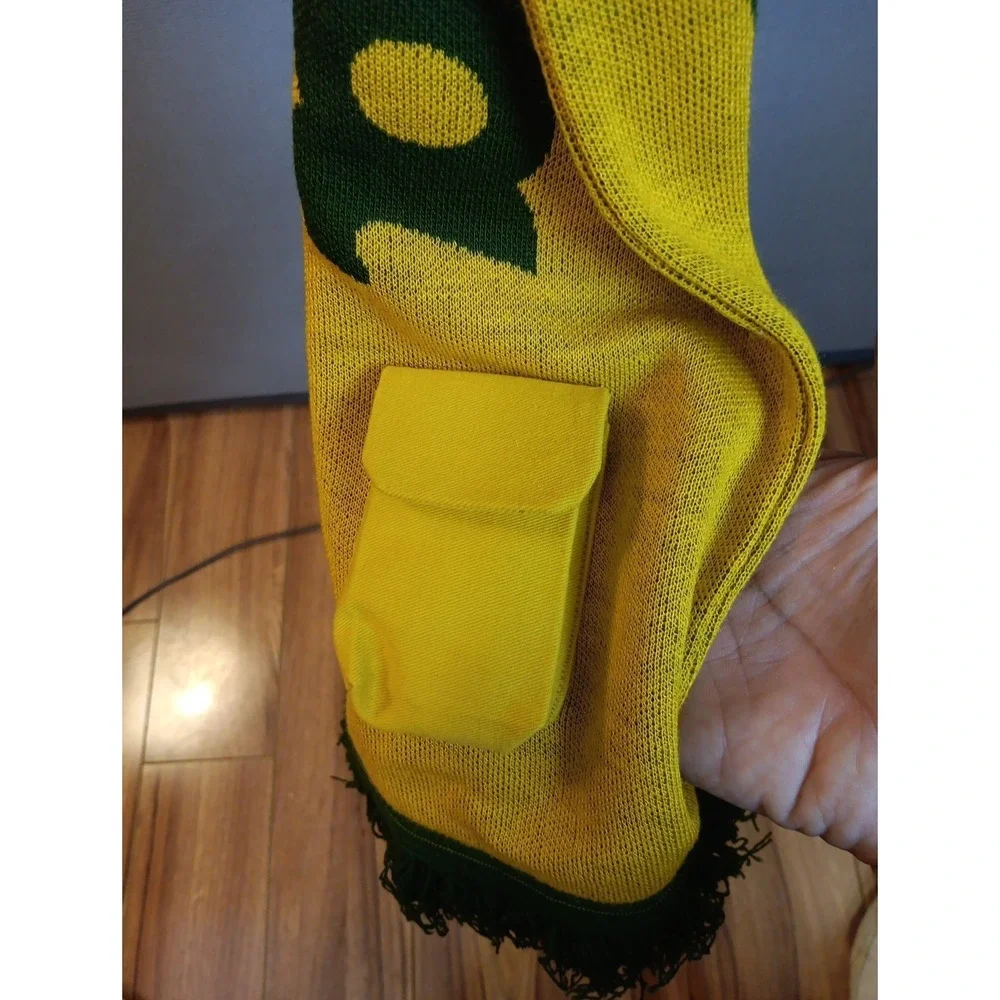 Ricola Scented Scarf Peppermint Green w Yellow Lettering '25 Limited Edition New